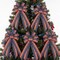 Large Patriotic Wreath Bow – 20.87" Red, White & Blue Stars & Stripes Burlap Bow for 4th of July, Memorial Day, Veterans Day Front Door & Outdoor Decoration